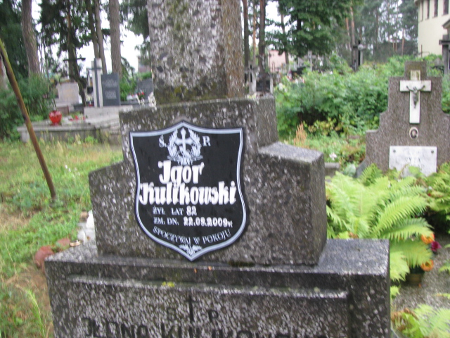 Igor Kulikowski 1928 Białystok Starosielce - Grobonet - Wyszukiwarka osób pochowanych