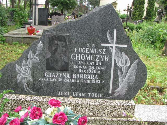Grób Eugeniusz Chomczyk