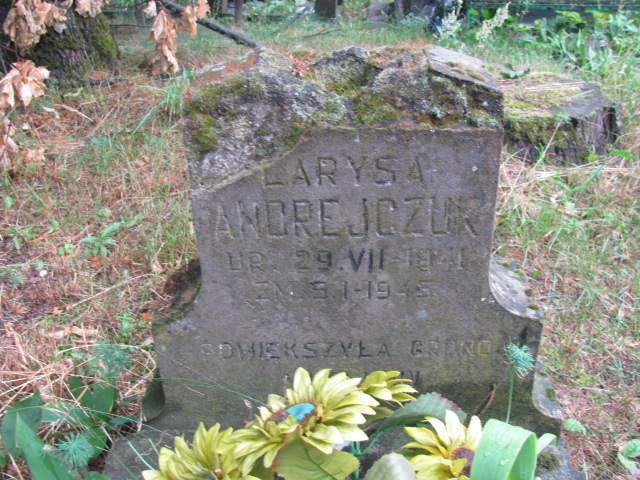 Maria Andrejczuk 1941 Białystok Starosielce - Grobonet - Wyszukiwarka osób pochowanych