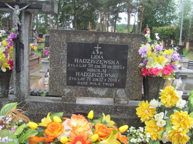 Lidia Radziszewska 1935 Białystok Starosielce - Grobonet - Wyszukiwarka osób pochowanych